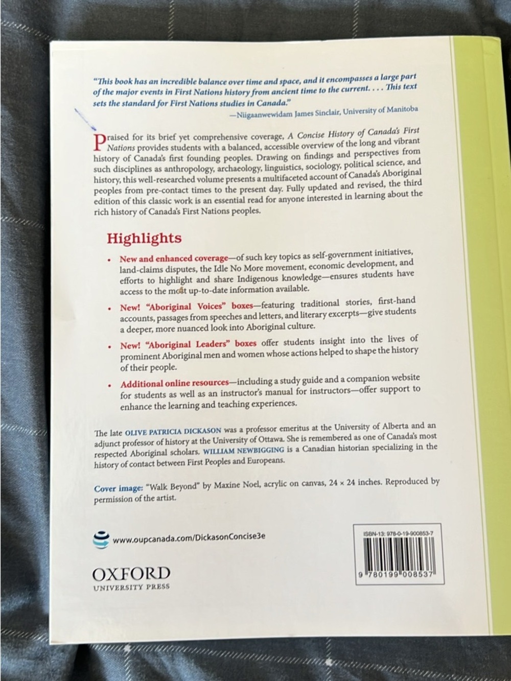 A Concise History of Canada’s First Nations 3rd Edition Paperback - Picture 2 of 6